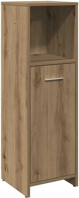vidaXL Badschrank Artisan-Eiche, Wandmontage, Braun, B/T/H: 30 x 30 x 95 cm - Bild 1