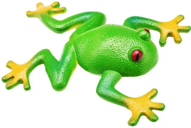 Weicher Gummipartikel Quetschfrosch, Spielzeug, Green - Bild 1