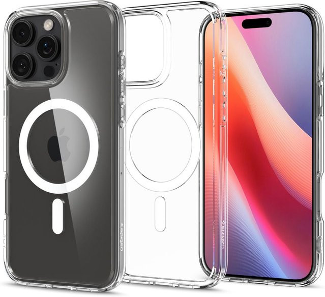 Spigen Ultra Hybrid MagSafe Schutzhülle für Apple iPhone 16 Pro in Weiß - Bild 1