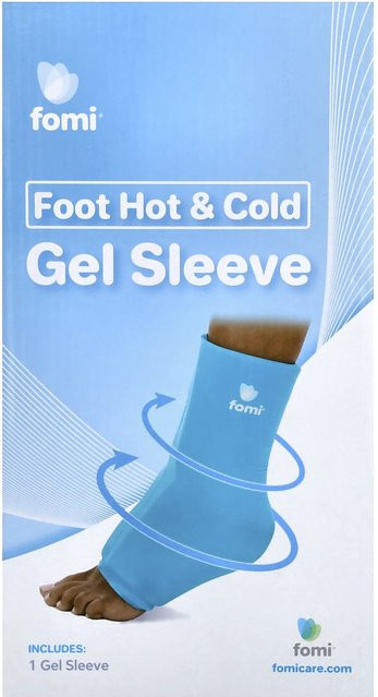 FOMI Fußgel-Hüllen, Heiß- & Kaltgel-Hüllen, Weiß, 1 Packung - Bild 1