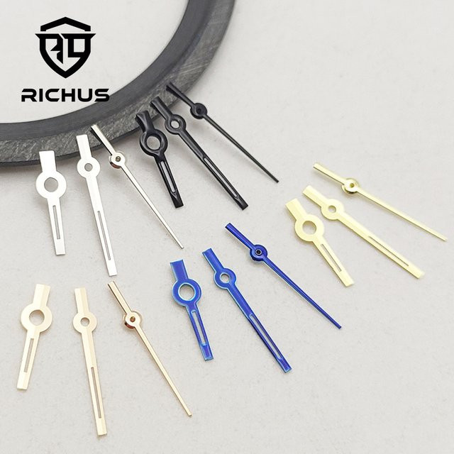 RICHUS Uhrzeiger, schwarz/blau/silber/gold/roségold, Unisex, Uhrenzubehör - Bild 1