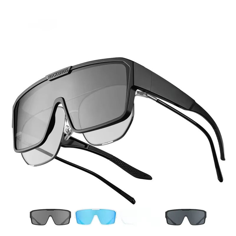 ROCKBROS Sonnenbrille, Vollrand, Unisex, black - Bild 6