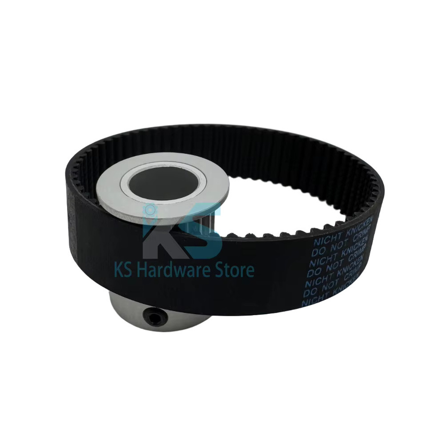 HTD 3M Zahnriemen aus Gummi in Schwarz, geschlossene Schleife, Breite: 4/5/8/9/10 mm, Länge: 99/105/114/120/117/123/126/129/132/135/138/147/153/165/216–225 mm - Bild 6