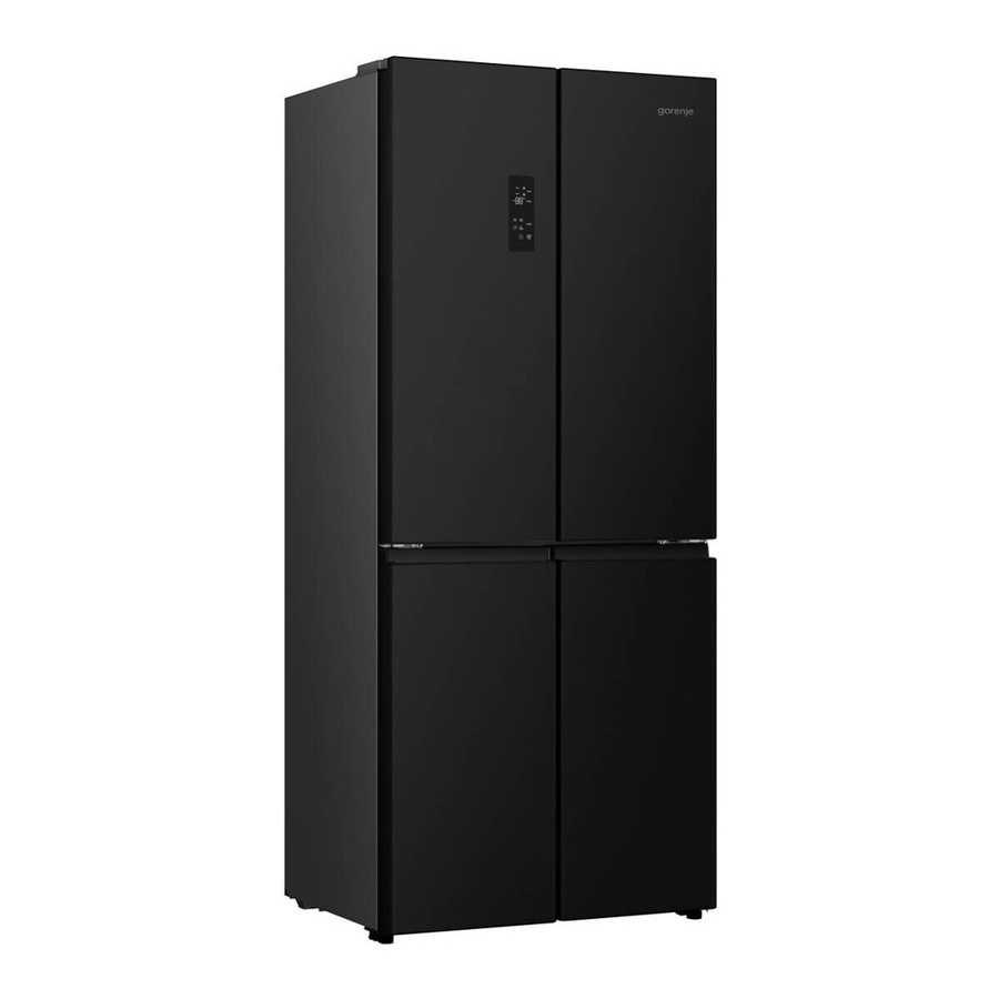 Gorenje French Door Kühlschrank NRM819D61BX in Schwarz B/H/T: 79,4 x 190 x 65 cm - Bild 2