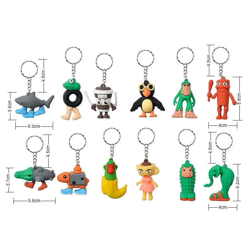 Tung Tung Blind Box Figur als dekorativer Schlüsselanhänger in Multicolor - Bild 2