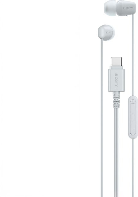 Sony IER-EX 15C In-Ear Kopfhörer mit USB-C Anschluss in Weiß - Bild 1