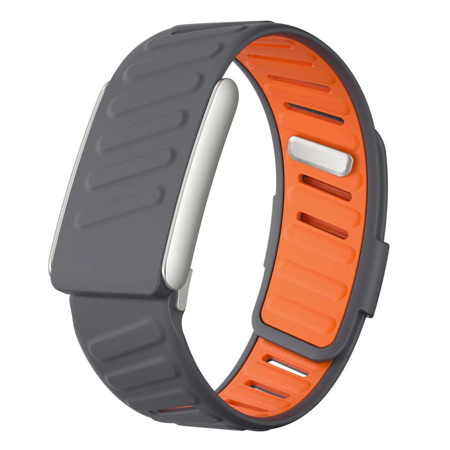 Uhrenarmband Silikon, Schwarz, Unisex - Bild 4