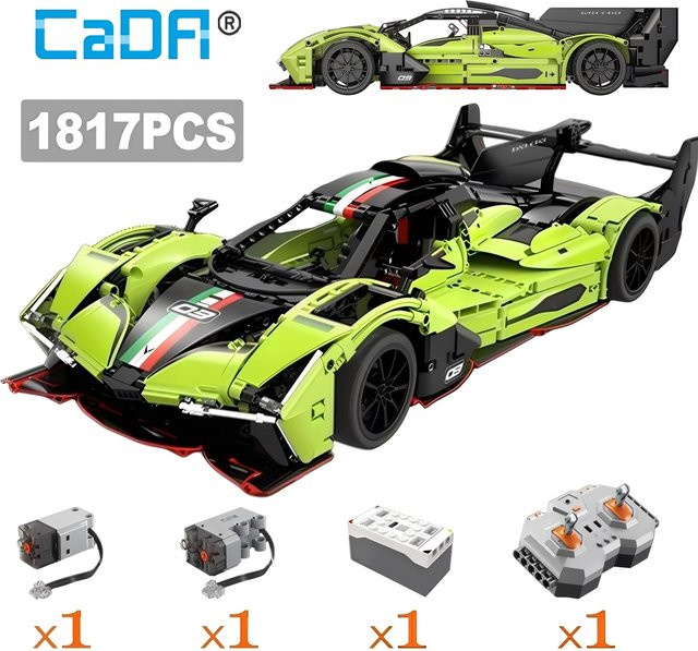 Phantom Wing City Rennwagen Hypercar, Bausteine, 1:10, ab 8 Jahren - Bild 1
