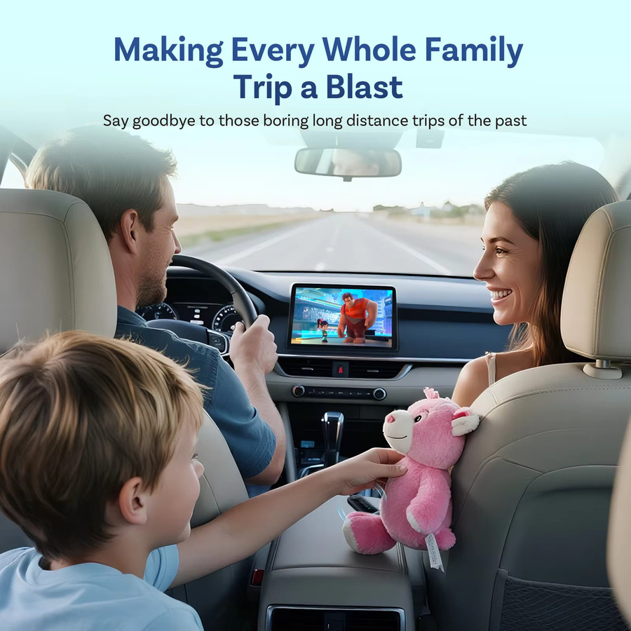 Ottocast Play2Video Ultra AI Box Wireless CarPlay und Android Auto Adapter mit YouTube, Netflix und IPTV in Schwarz - Bild 3