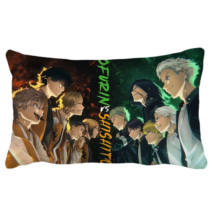 Sanrio Anime Comic W-Windbreaker 2 Kissenbezug für Sofa und Wohnzimmer - Bild 6