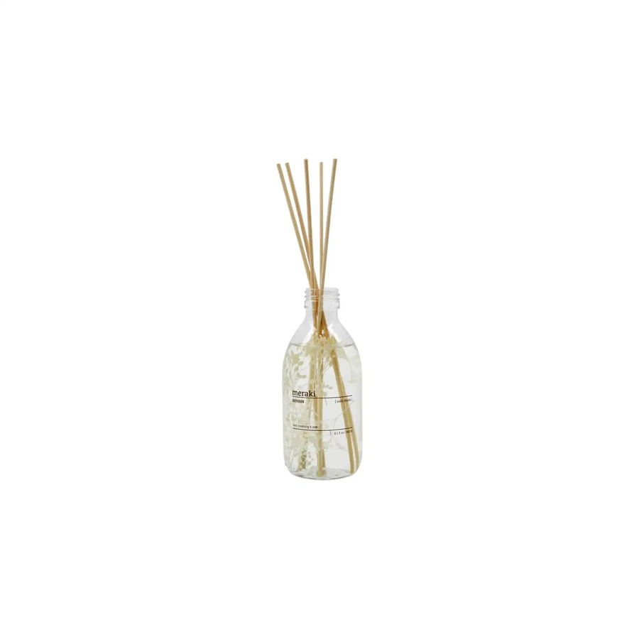 Meraki Raumduft Vivid Shades Reed Diffuser mit 240 ml warmen, würzigen und holzigen Noten - Bild 1