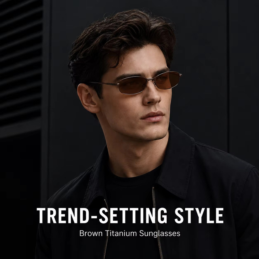 BEAU FIVE Sonnenbrille, Vollrand, braun, Unisex, polarisiert - Bild 2