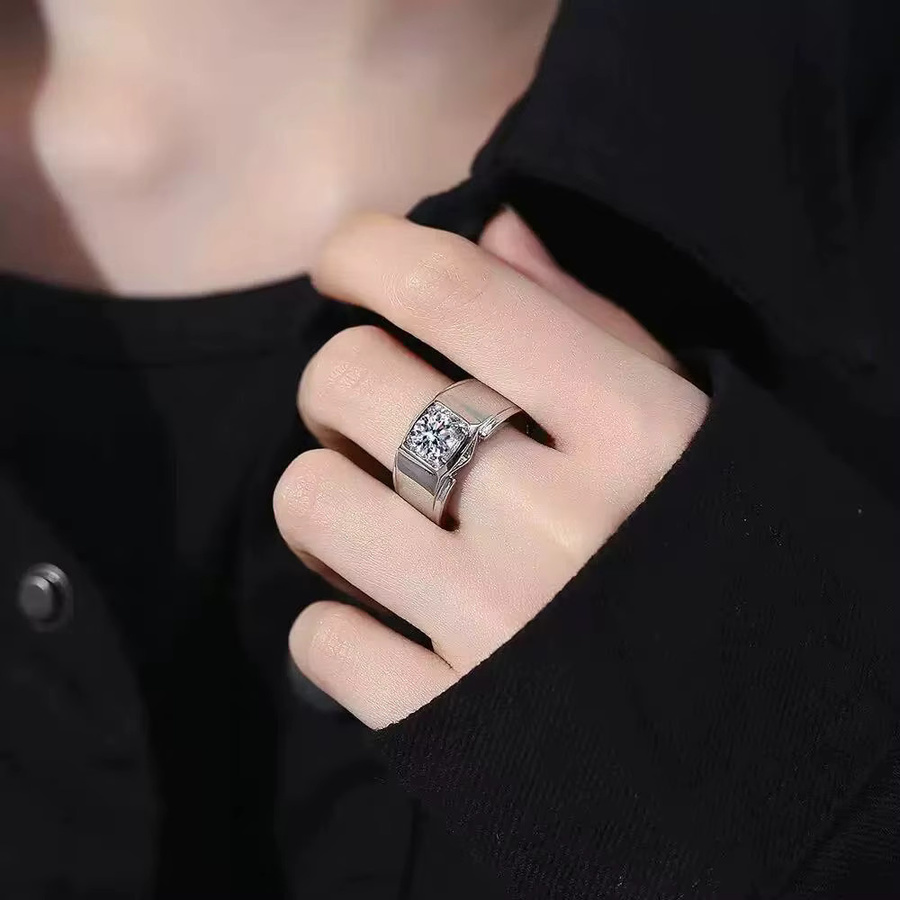 SAY Ring 925 Silber, Zirkonia, Unisex - Bild 2