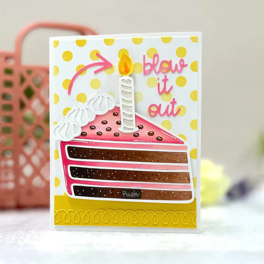 You Take The Cake Stanzformen aus Metall für Scrapbooking, Basteln und Kartenherstellung - Bild 2