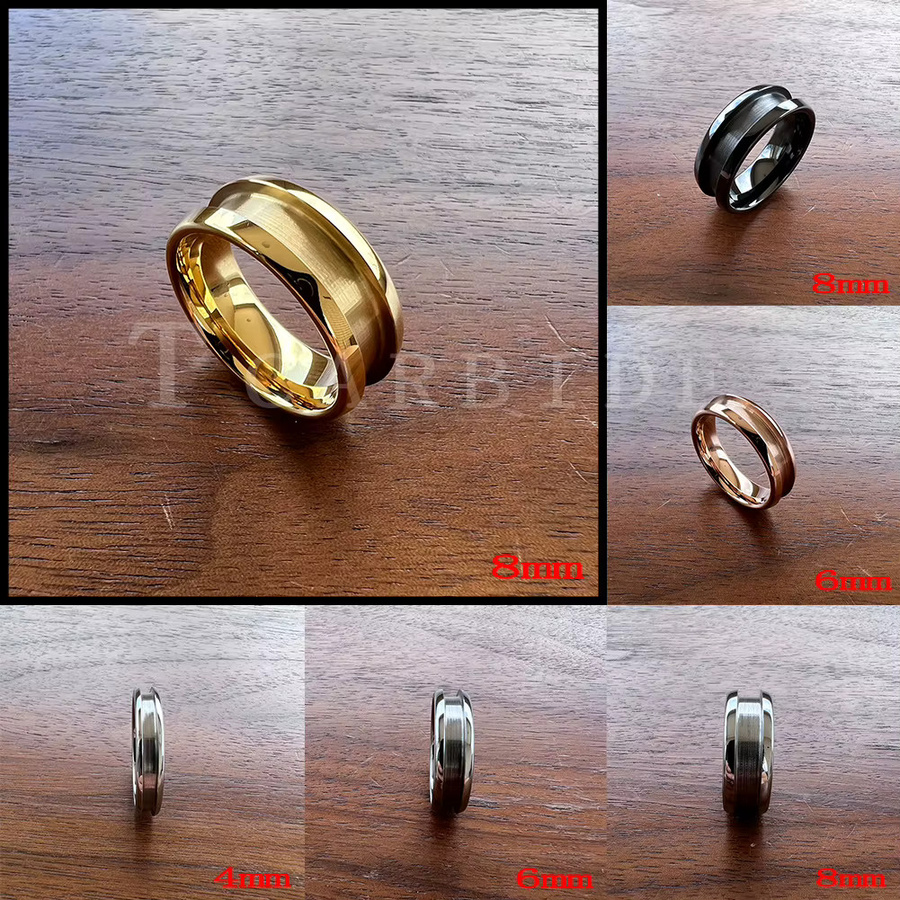 TCarbide Wolfram-Rohlinge, Inlay-Stil, poliert - Bild 2