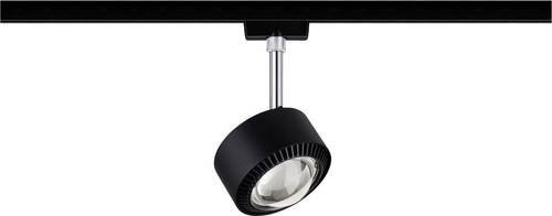 Paulmann URail LED-Spot Aldan 9W dimmbar warmweiß Schwarz matt/Chrom - Bild 1