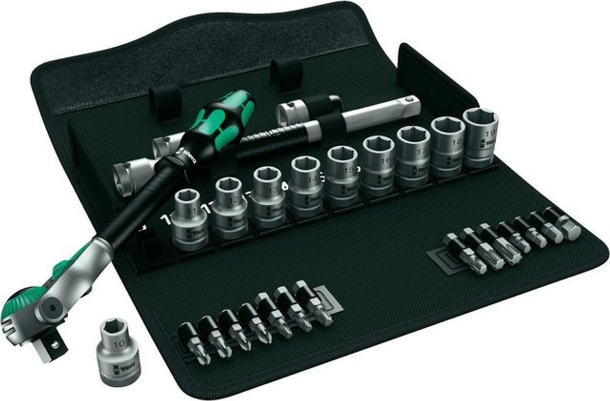 Wera Zyklop Speed Steckschlüsselsatz metrisch 1/2 Zoll 12,5 mm 28-teilig - Bild 2
