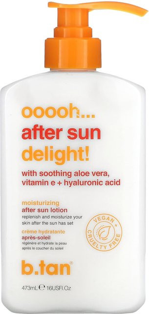 b.tan After Sun Lotion, 473 ml, Aloe Vera, Hyaluronsäure, Trockene Haut - Bild 1