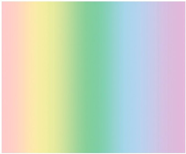 URSUS Motiv-Fotokarton Regenbogen Pastell in Multicolor - Bild 1