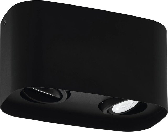 Eglo Deckenleuchte Caminales-Z 2-flammig in Schwarz aus Metall mit LED und RGBW-Funktion - Bild 1