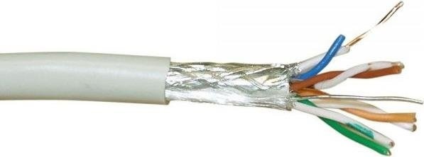 InLine Cat5e SF/UTP S-FTP Ethernet LAN Netzwerkkabel, 50 m, Mehrfarben/Beige - Bild 1