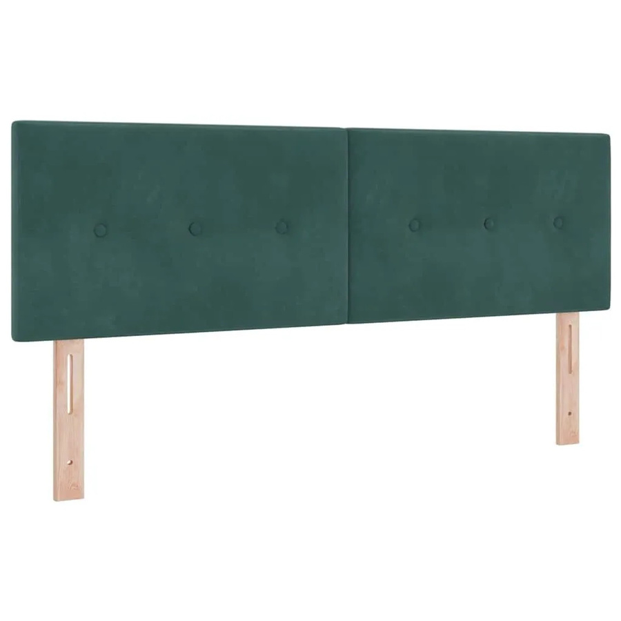 vidaXL Kopfteil aus Kunstleder in Dunkelgrün mit Breite: 160 cm - Bild 2