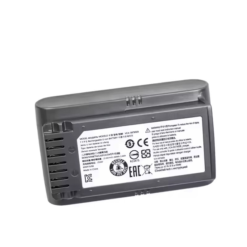Samsung Akku VCA-SBT90 für kabellose Handstaubsauger Jet90, Jet75 und VS9000 in Schwarz - Bild 2