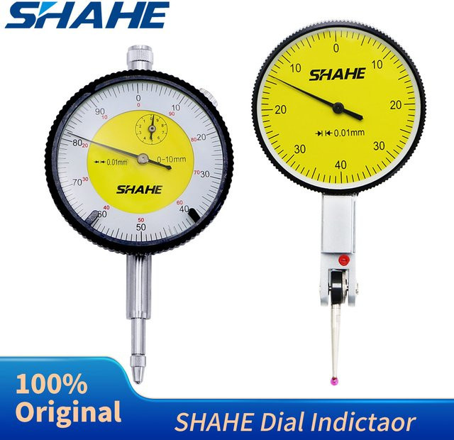 SHAHE Messuhr mit starker Box, metrische Anzeige, Messwerkzeug mit 0,01 mm Genauigkeit - Bild 1