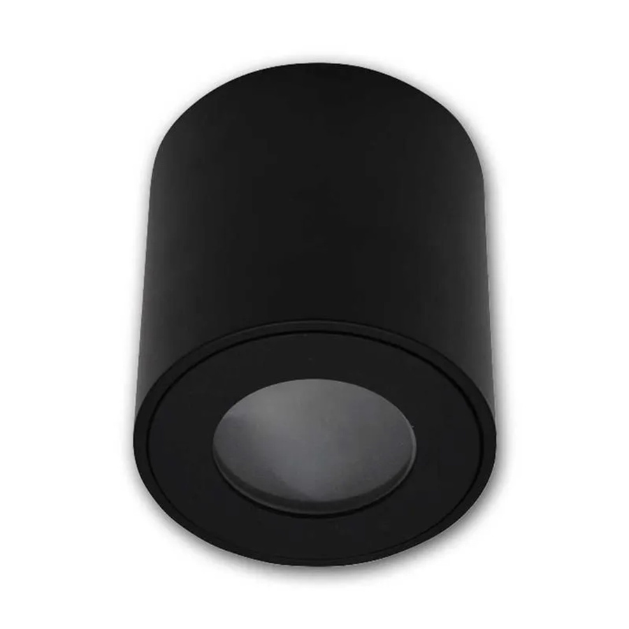McShine Aufbaurahmen KL-84 für GU10 Leuchtmittel, Schwarz, Aluminium, IP44 - Bild 2