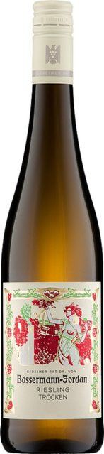 Bassermann-Jordan Riesling Weißwein, Pfalz, 2023, trocken, 0,75 l - Bild 1