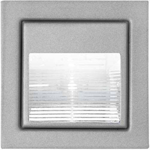 Brumberg LED-Wandeinbauleuchte 0P3729WW, quadratisch, Aluminium silber, warmweiß, 1W - Bild 1