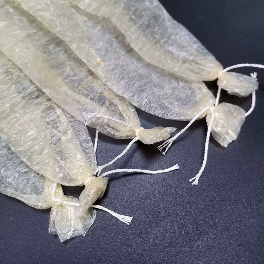 SAFEBET Naturhüllen für hausgemachte Wurst und Schinken, 10 Stück, transparent, Breite: 6,0 cm, Länge: 35,0 cm - Bild 2