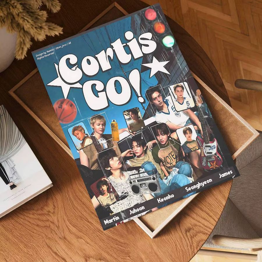 Potdemiel Kpop Musik Vintage DIY Sticky Poster für dein Zimmer, Bar oder Cafe zur Dekoration - Bild 5