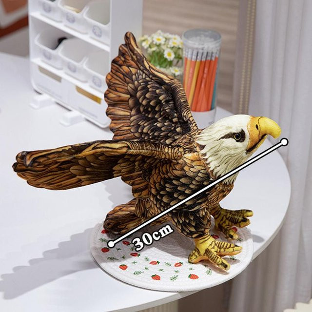 Weißkopfseeadler Plüschtier, 30cm, ab 14 Jahren - Bild 1