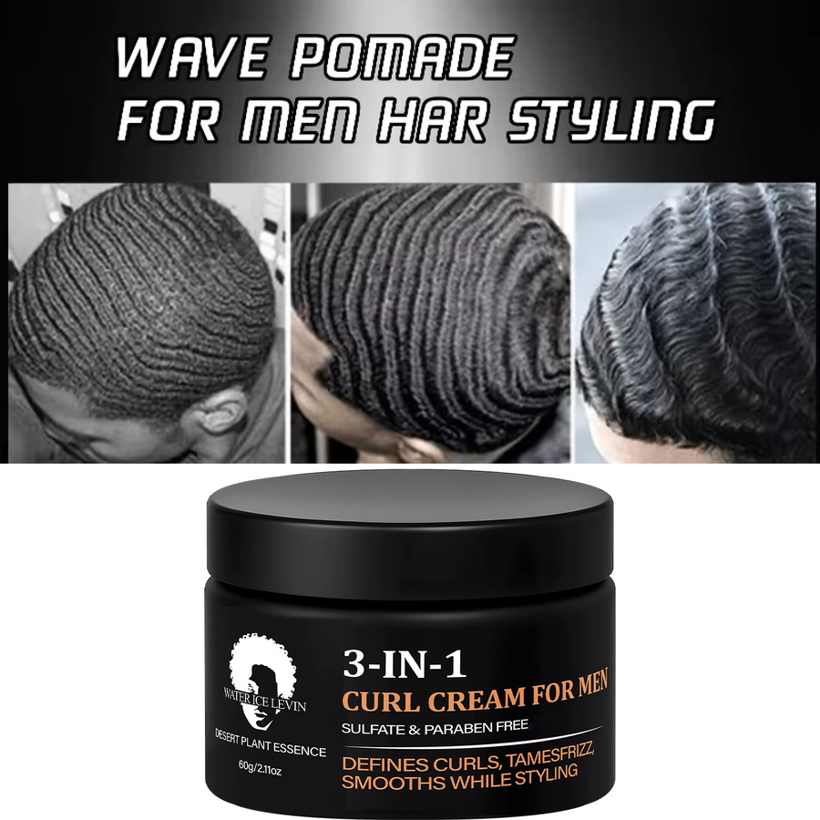 Water Ice Levin Lockencreme für Herren, lockiges Haar - Bild 2