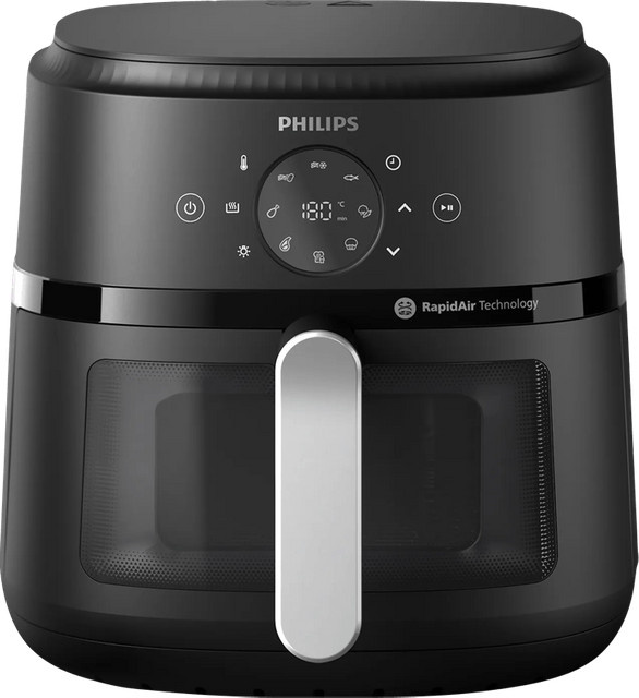 Philips Airfryer XL Heißluftfritteuse NA231/00 in Schwarz mit App-Steuerung - Bild 1
