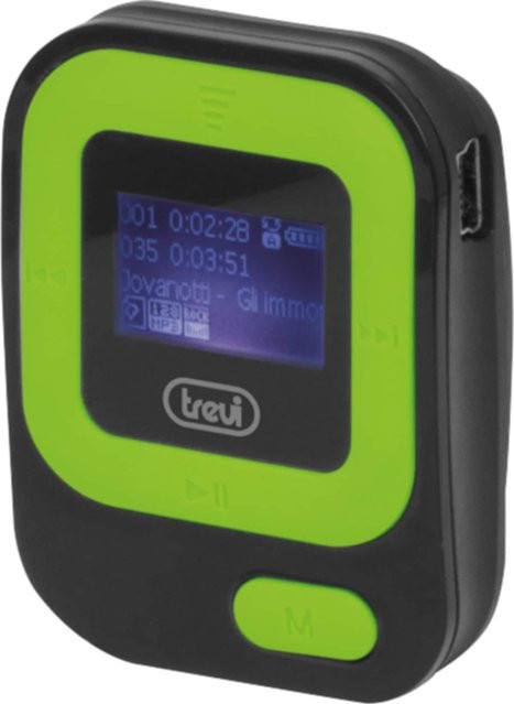 Trevi MPV 1705 SR Sport MP3-Player in Grün mit USB-C Anschluss - Bild 1