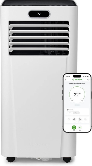 Meaco Cool Pro 7000 Mobiles Klimagerät in Weiß mit App-Steuerung und Timer - Bild 1