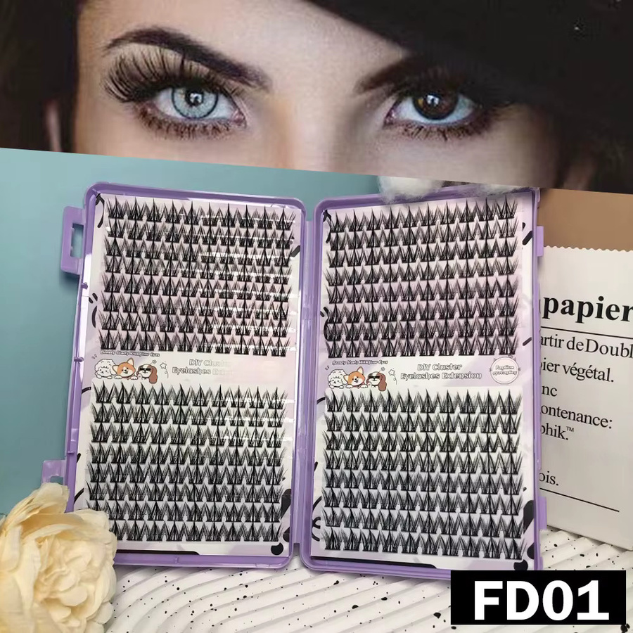 GIOIO Falsche Wimpern, Black, Natürlich, Unisex - Bild 4