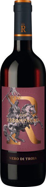 Recompagno Nero di Troia Rotwein, Puglia, 2024, trocken, 0,75 l - Bild 1