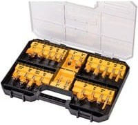 DEWALT Fräser-Set DT90017-QZ, 22-teilig - Bild 1