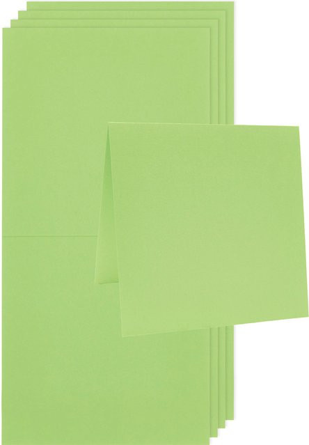 Rico Design Paper Poetry Luxury Karten Quadratisch Hellgrün - Bild 1
