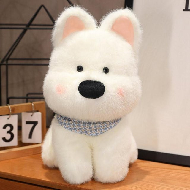 Yiran toy Schnauzer West Highland Plüschtier, 22cm, ab 14 Jahren - Bild 1