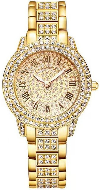 N.H.B Department Goodies Armbanduhr, Quarz, Roségold, Edelstahl, Damen - Bild 1