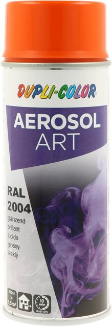 Dupli-Color Lackspray Aerosol-Art RAL 2004 Reinorange, deckend, 400 ml - Bild 1