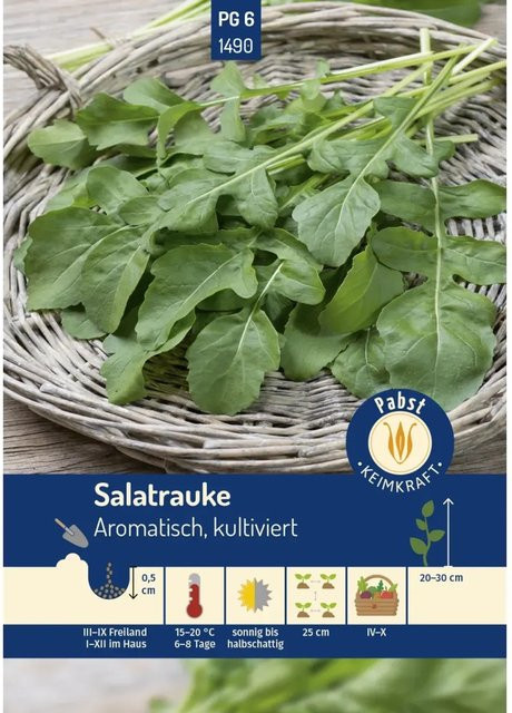 Pabst Keimkraft Salatrauke Aromatisch Kultiviert Saatgut - Bild 1