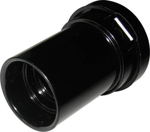 Jäger Direkt Lampenfassung E14 Schwarz aus Kunststoff 250V 25W - Bild 1