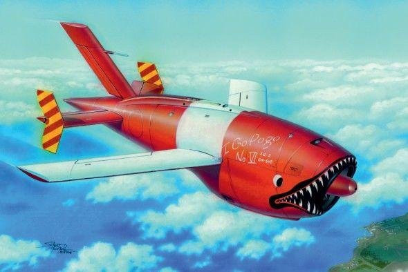 Plusmodel Firebee KDA-1, Fahrzeug, 1:72, Rot - Bild 1