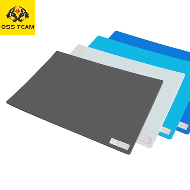 OSS W316 Silikon-Wärmematte zur Wärmeisolierung als Hochtemperatur-Lötunterlage für BGA PCB Schweißreparatur, Farbe: Grau, B/T: 50 x 35 cm - Bild 2