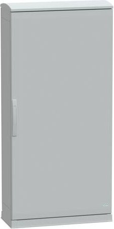 Schneider Electric Verteilergehäuse aus Polyester in Grau, bodenstehend mit offenem Sockel und Abdeckung, IP44, B/T/H: 150 x 75 x 32 cm - Bild 1